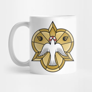 The image of a dove - a symbol of the Holy Spirit of God Mug